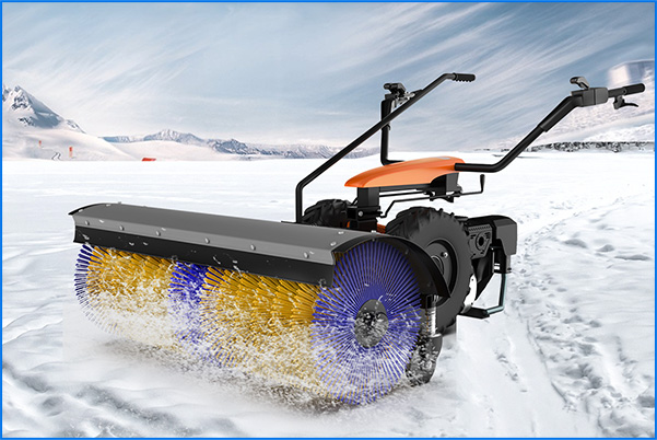 大型駕駛式掃雪機